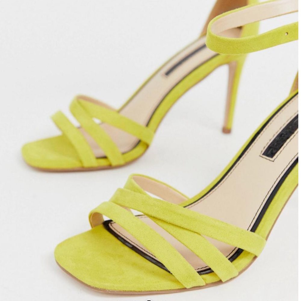 Square Toe Heeled Sandals - Picture 3 of 10